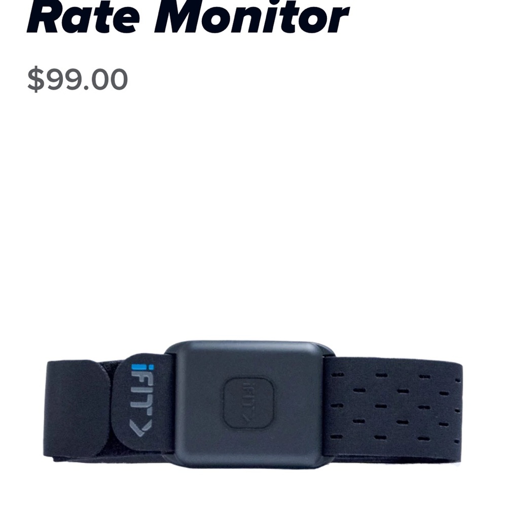 iFIT Black Fitness Tracker Bands - Picture 2 of 2